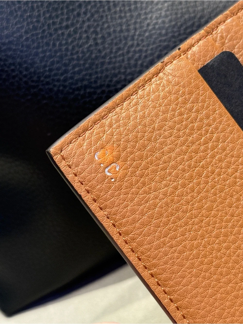 MONTBLANC BROWN LEATHER BIFOLD WALLET AUTHENTIC LIKE NEW
